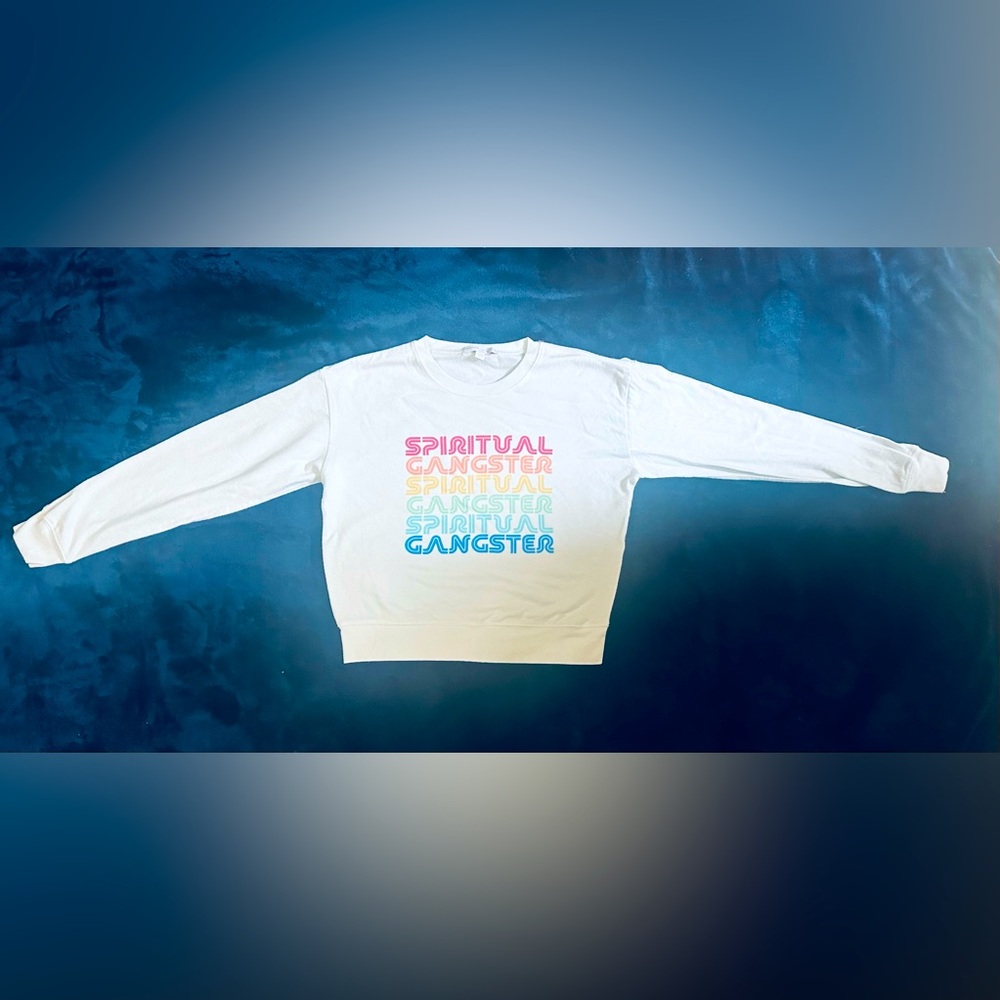 Spiritual gangster-Savasana sweater size medium